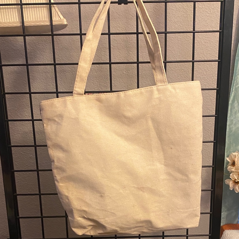 Colorful Elephant Pattern Tote Bag - Picture 6 of 9